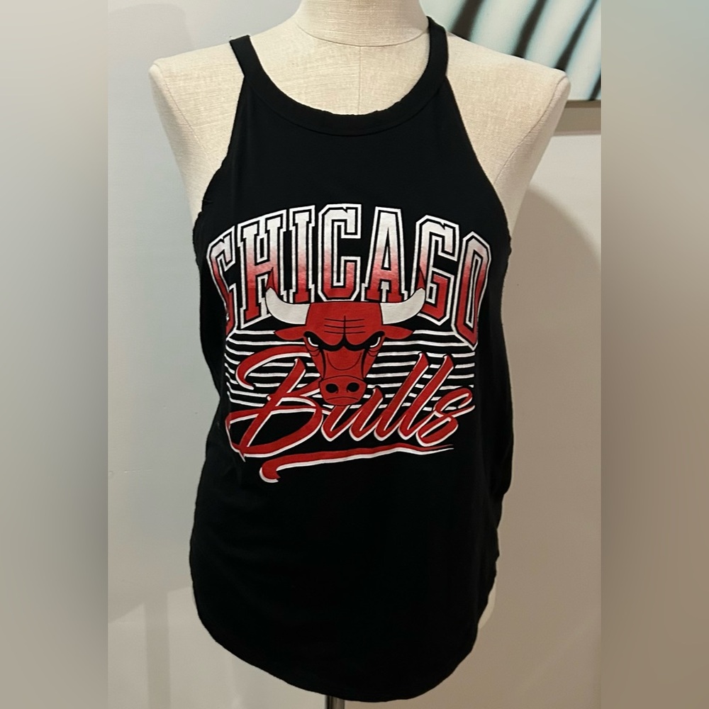 Vintage NBA Chicago Bulls Womens Tank Top‎ with mesh back MEDIUM